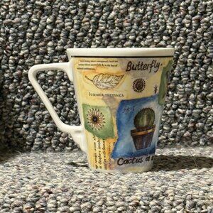 Queens Fine Bone China Summer Settings Coffee Mug Tea Cup Made in England